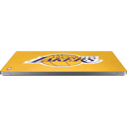 NBA Los Angeles Lakers Distressed Universal Laptop 16.6in (13.4 x 9.7in) Skin